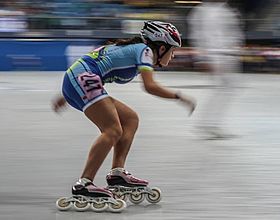 foto campionato pattinaggio velocità