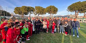 Autorità e ragazzi del VSM