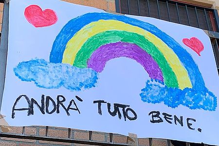 Arcobaleno disegnato