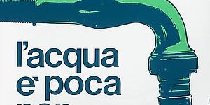manifesto di Dolcini con rubinetto