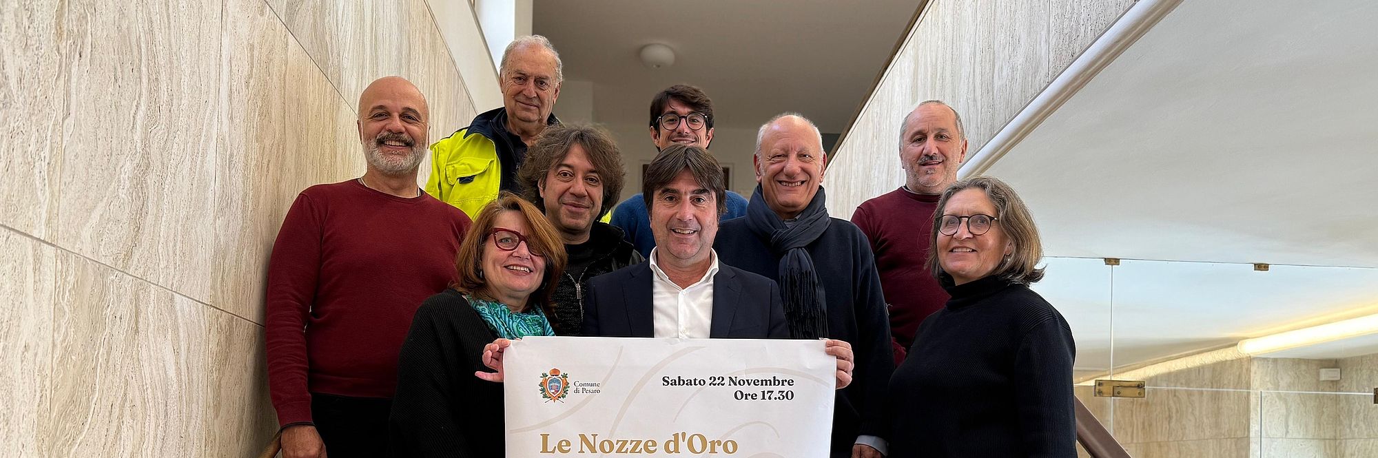 Pesaro si prepara a fare «Una grande festa per celebrare i 50 anni d’amore delle coppie della città e per ringraziarle per aver contribuito a fare, della nostra, una città bellissima, dove si sta bene» così il sindaco Andrea Biancani presenta l’a