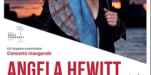 Angela Hewitt. 62a Stagione Concertistica. Manifesto