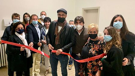 L'inaugurazione dell'ambulatorio medico a Borgo Santa Maria, Pesaro