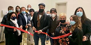 L'inaugurazione dell'ambulatorio medico a Borgo Santa Maria, Pesaro