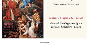 Pietro Tedeschi. Pesaro 1744 - Roma 1812. Locandina