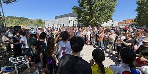 Ragazzi del progetto Sulle ruote della libertà