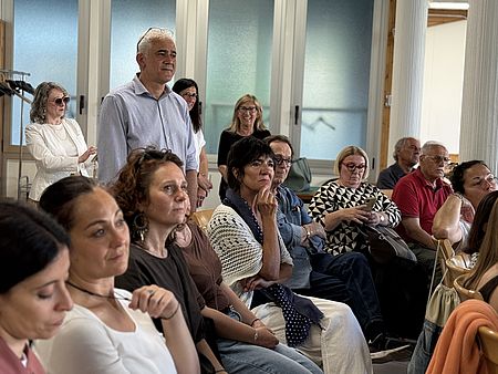 Pandolfi e organizzatori centri sociali