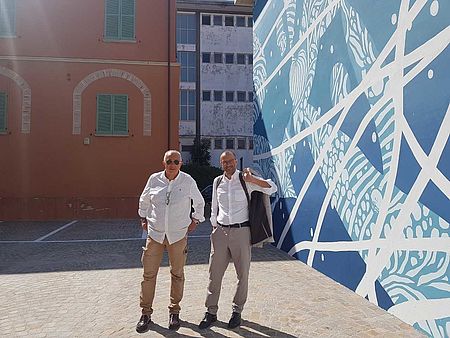 Inaugurazione parcheggio di Via Mazza
