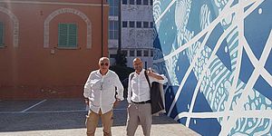 Inaugurazione parcheggio di Via Mazza