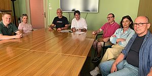 Biancani con delegazione parenti e personale salute mentale