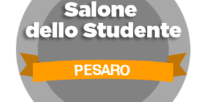 Logo Salone dello Studente grigio e giallo