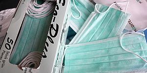 Mascherine chirurgiche, foto generica