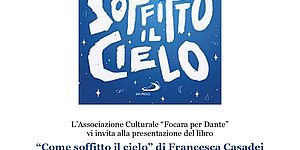 'Come soffitto il cielo' 16 luglio 2022. Locandina