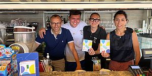 Ricci Della Dora e gestori Bagni Lallo