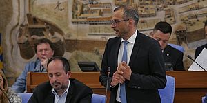 Matteo Ricci al primo consiglio comunale: presentazione delle linee programmatiche