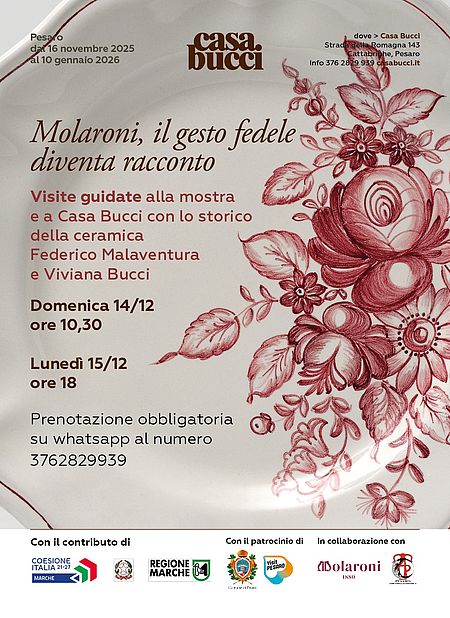 Visite guidate alla mostra 'Ceramiche Molaroni'