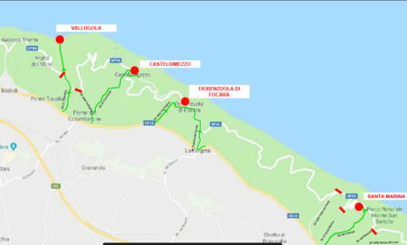 Giunta approva chiusura Panoramica ogni domenica mattina, Ricci e Morotti: «Così valorizziamo il San Bartolo e promuoviamo il turismo sostenibile»