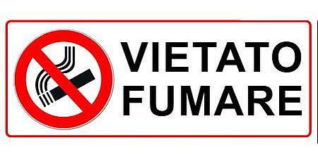 Segnale divieto di fumo