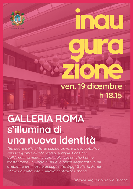 Inaugurazione Galleria Roma