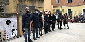 Ceccarelli sul murale della Filo Rosso: «Un progetto e una giornata che i bambini e il quartiere non dimenticheranno»