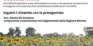 Locandina proiezione de “Il mio canto libero”