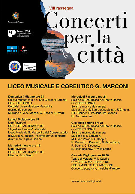 I Concerti per la città del Marconi 2023