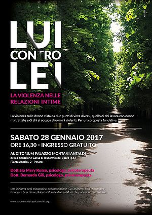 convegno lei contro lui