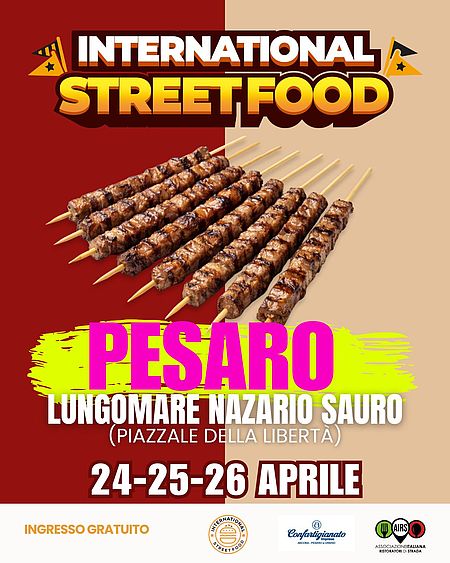 Banner internazionale streed food 2026