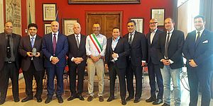 incontro con delegazione egiziana e Filippetti