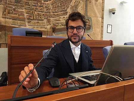 Riccardo Pozzi, assessore al Fare del Comune di Pesaro