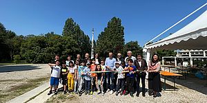 il taglio del nastro del Simposio Stili di Vita Sostenibili