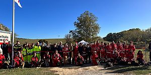 Inaugurato "Spike", il campo addestramento per unità cinofile di CRI a Pesaro 