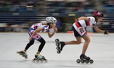 foto campionato pattinaggio velocità