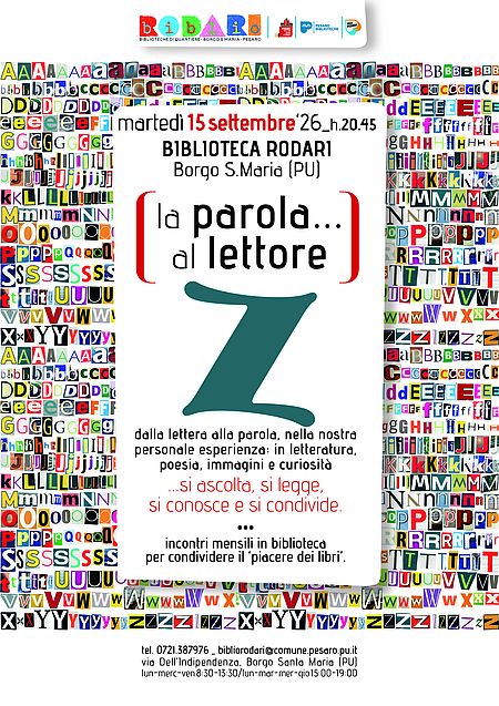La parola al lettore: Z La parola al lettore: Z