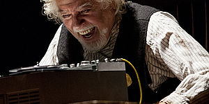 Glauco Mauri in l'Ultimo nastro di Krapp