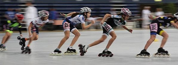 foto campionato pattinaggio velocità