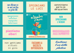 Mi illumino di meno 21 - A scuola con gli amici