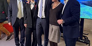 Biancani Ercoli e organizzatori mostra