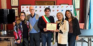 Biancani Frenquellucci con proprietari del negozio Fantasy