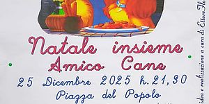 Locandina Natale Amico Cane 2025