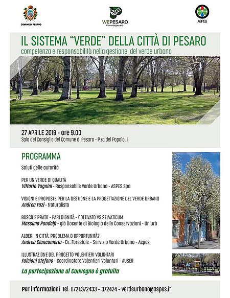 Il sistema verde della città di Pesaro