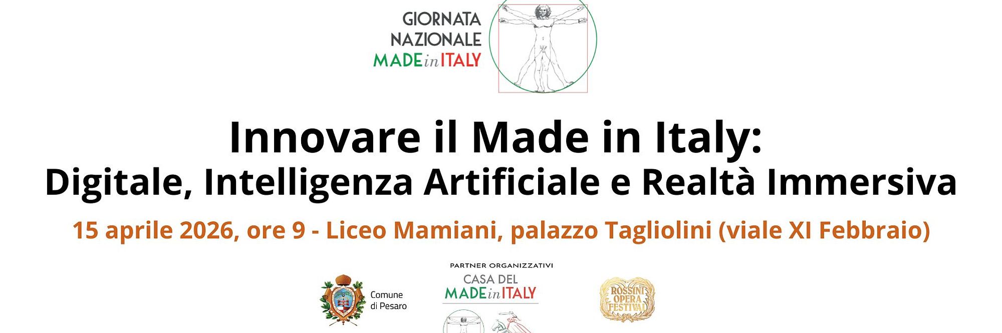 save the date, giornata del made in italy