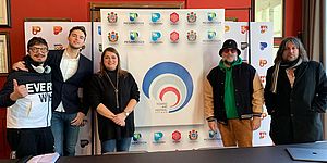 Da sinistra: Santini, Amadei, Morotti, Santori, Schianini.