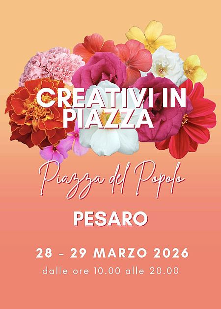 Locandina "creativi in piazza"