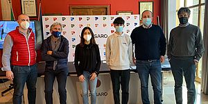 Conti De Martis Della Dora Brigidi Vimini in sala Rossa