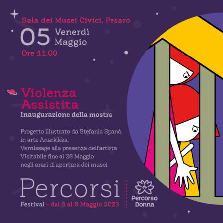 Violenza assistita. Mostra di Percorsi 2023