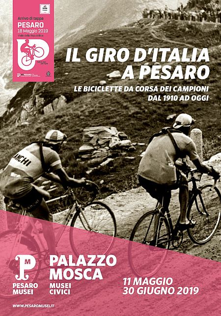 Il Giro d’Italia a Pesaro: le biciclette da corsa _locandina
