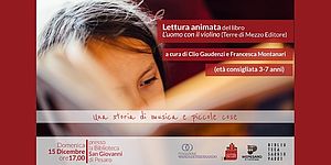 fotografia di una bambina che legge