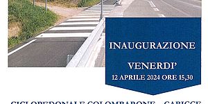Inaugurazione ciclopedonale colombarone gabicce