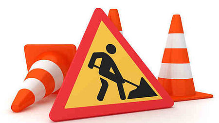 Seganle lavori in corso